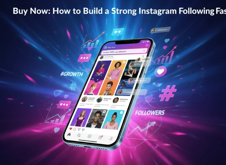 Buy Now: How to Build a Strong Instagram Following Fast