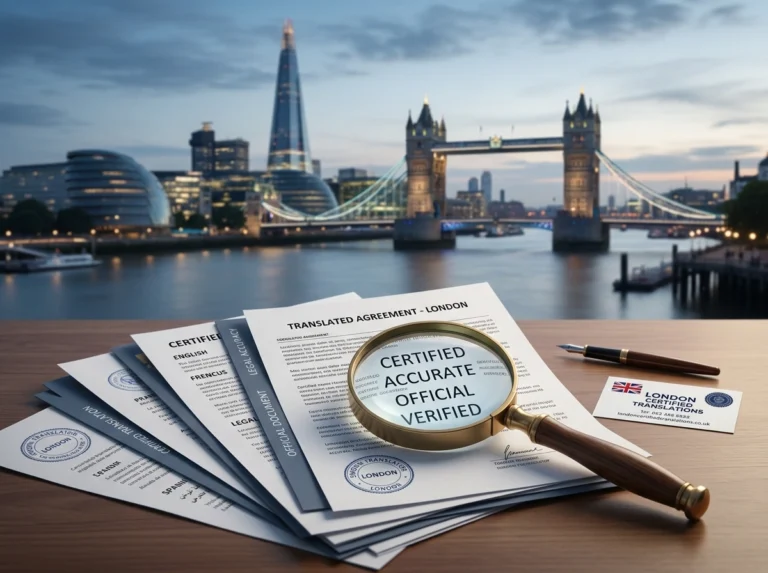 How to Choose the Best Certified Translation Services in London