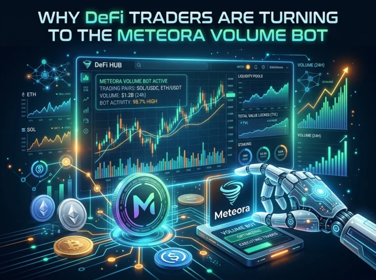 Why DeFi Traders Are Turning to the Meteora Volume Bot